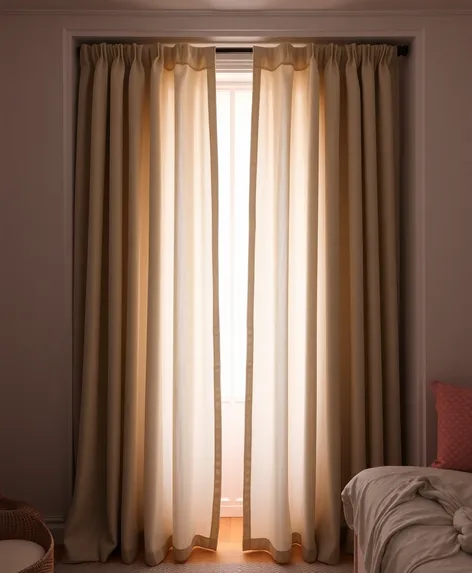 curtains for closet doors