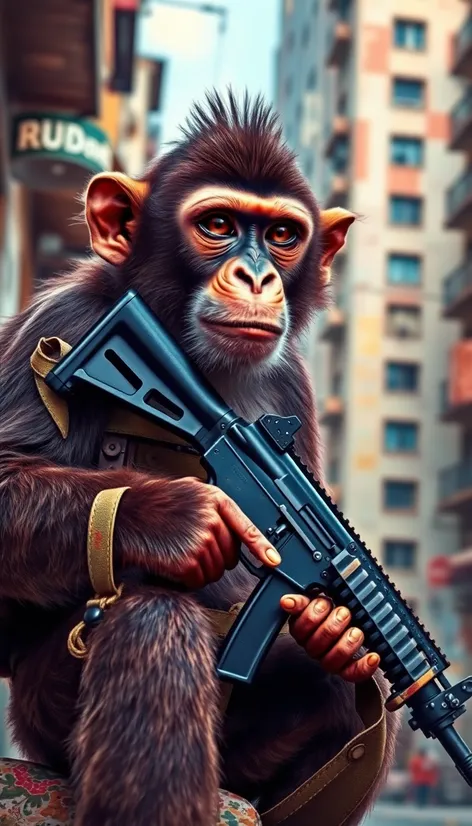 monkey ak 47