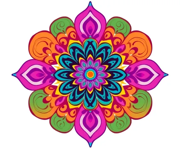 simple mandala coloring pages