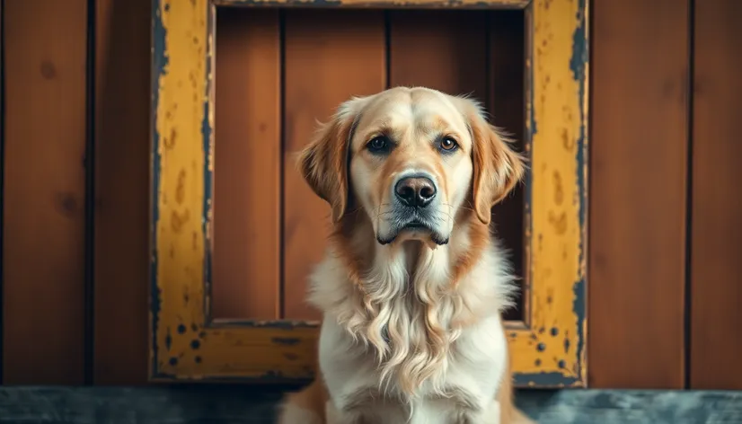 dog photo frame