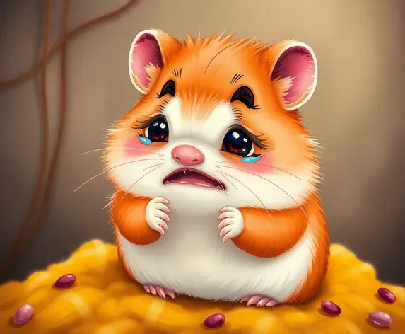 crying hamster