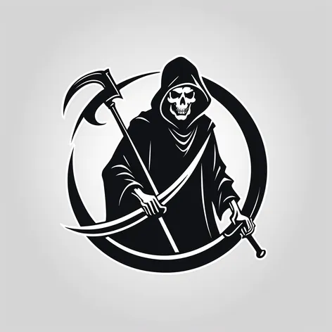 grim reaper with a