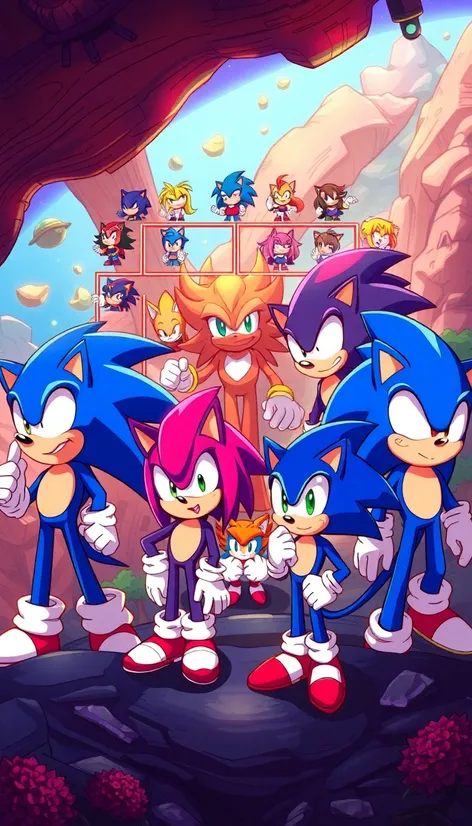 sonic family tree