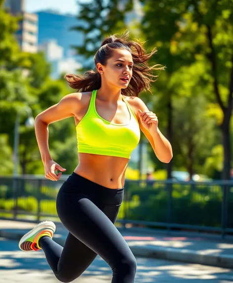 woman jogging