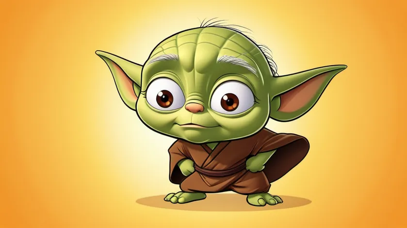 yoda cartoon