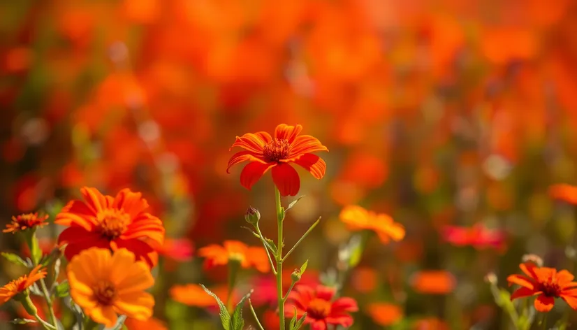 burnt orange background