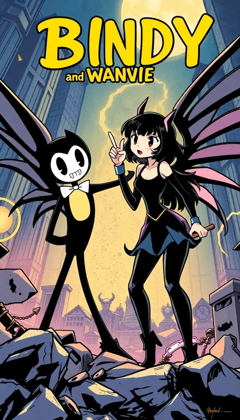 bendy and alice angel