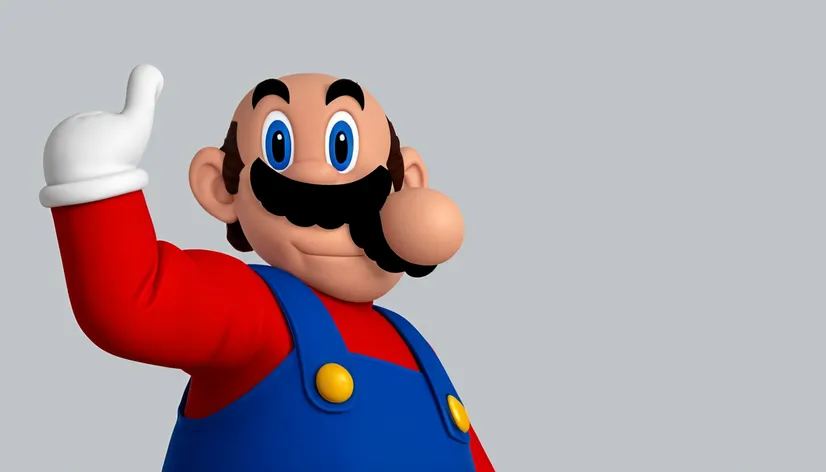 mario without hat