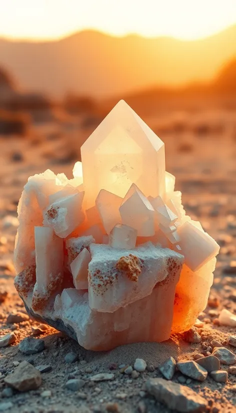 large selenite crystal