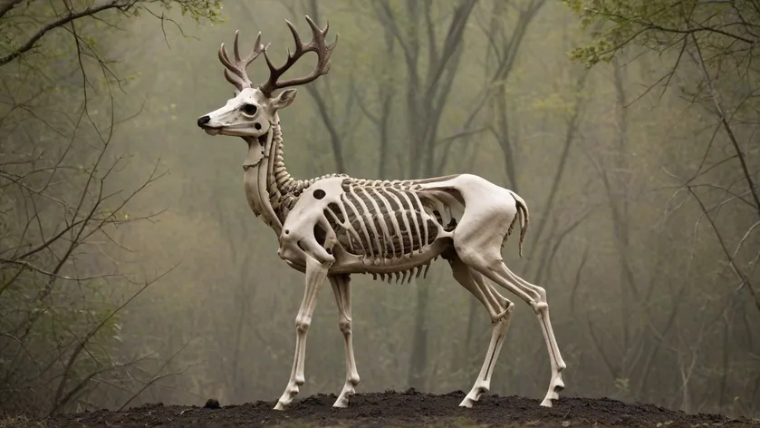 deer skeleton