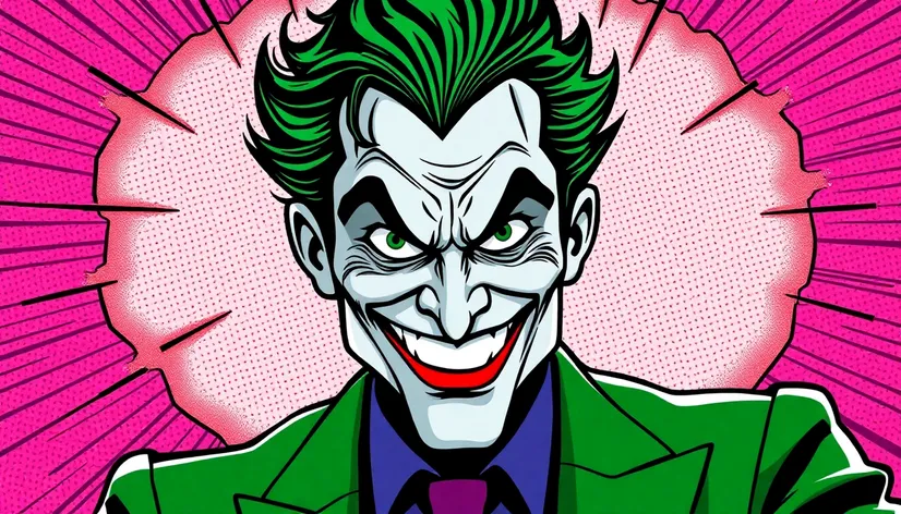 joker muscles cartoon