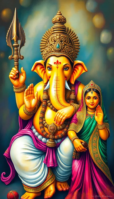 ganesh god wife