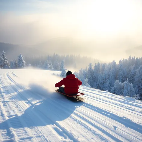 wild kogel sledding video