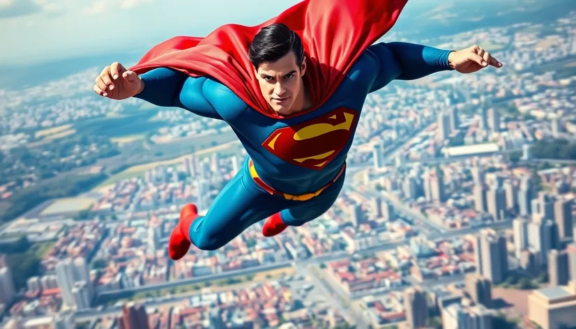 flying superman images