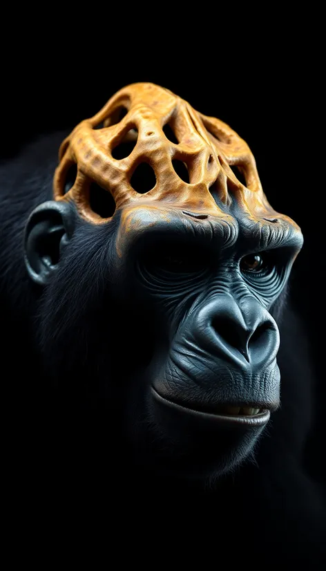 gorilla cranium