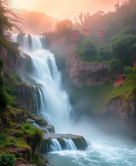 shifen waterfall