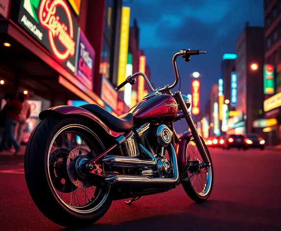 riding a lowrider bike