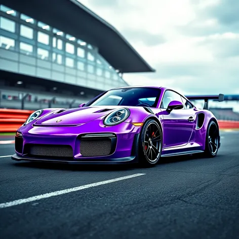 porsche gt3rs purple