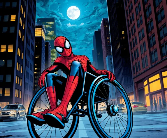 spider man wheelchair