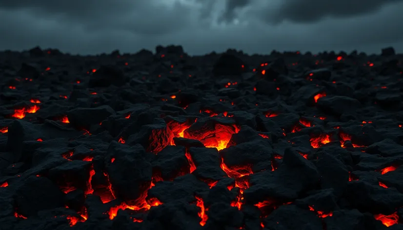 volcanic lava rock