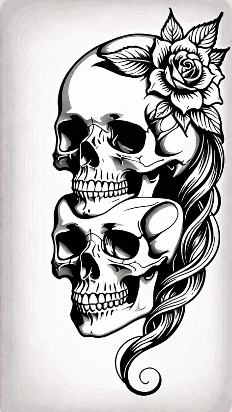 skull tattoos for women