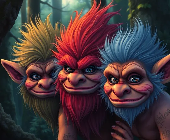 trolls realistic