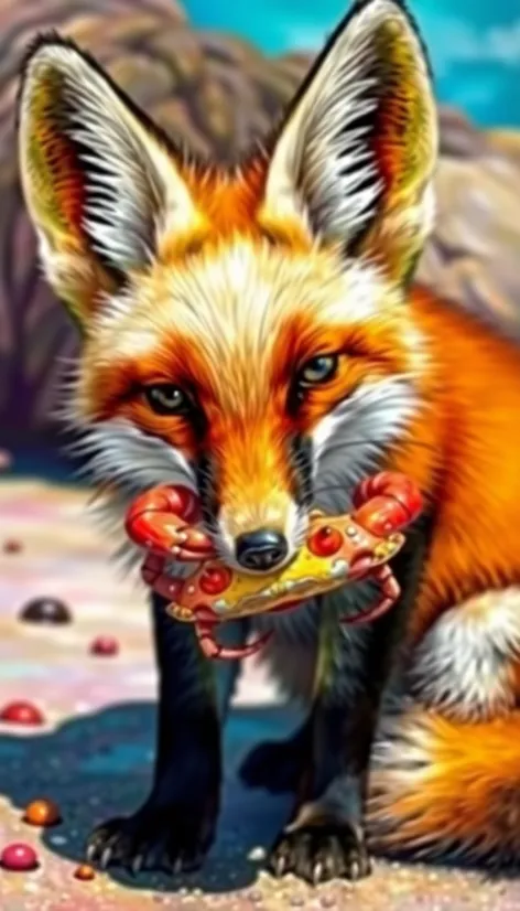 crab eating fox