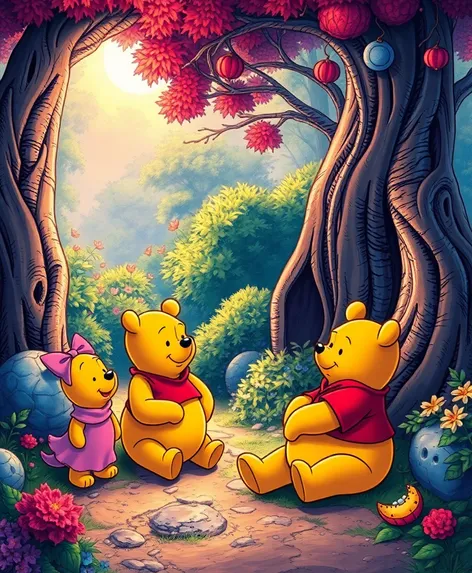 winnie the pooh background