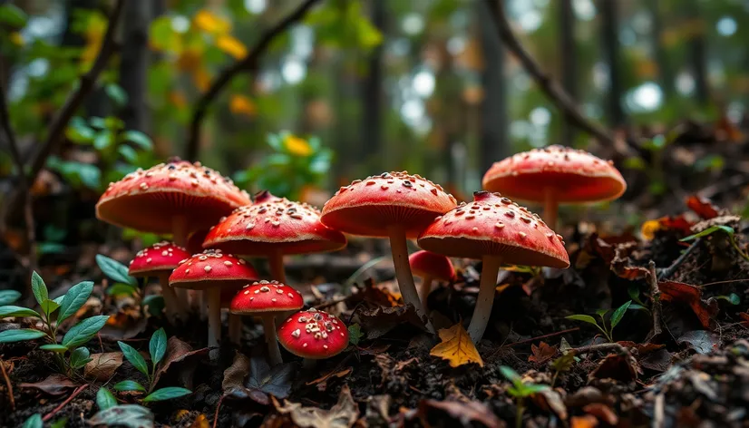 mushroom background