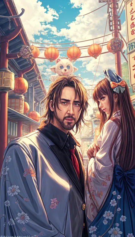 nicolas cage and anime