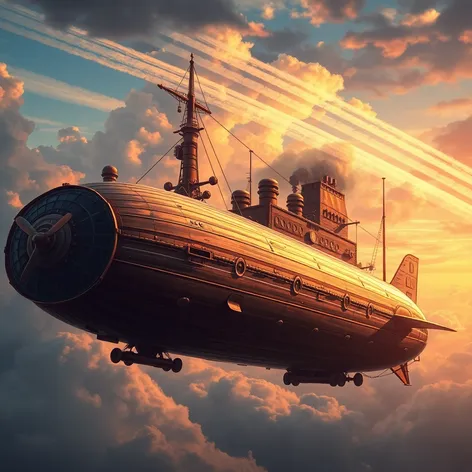 airship anime