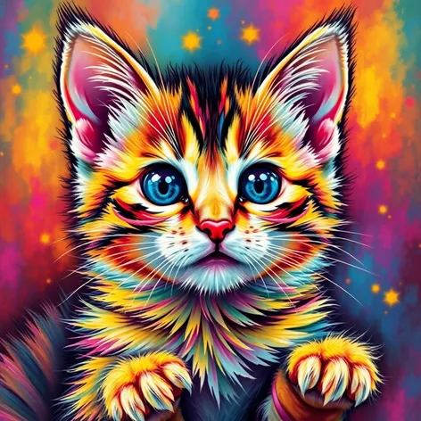 charlie holt rainbow kitten