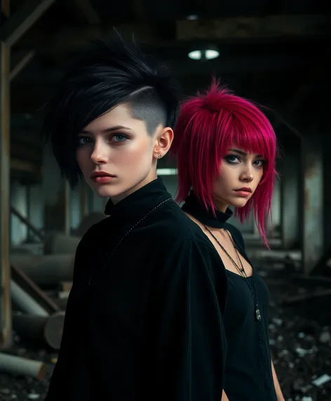 goth hairstyles