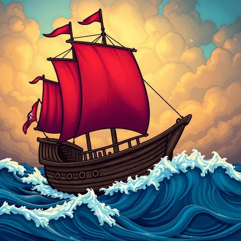 pirate ship clip art