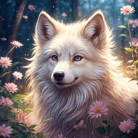 Anime wolf cute