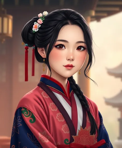 nezuko in hanfu