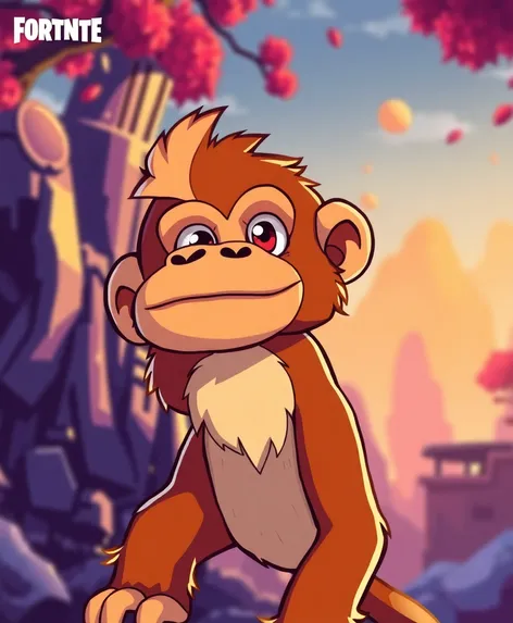 monkey fortnite skin