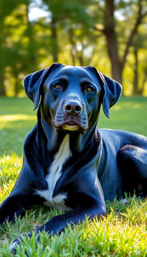 black lab pit mix