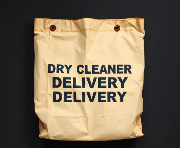 dry cleaner delivery bag