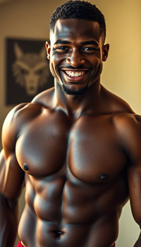 black muscle man gay