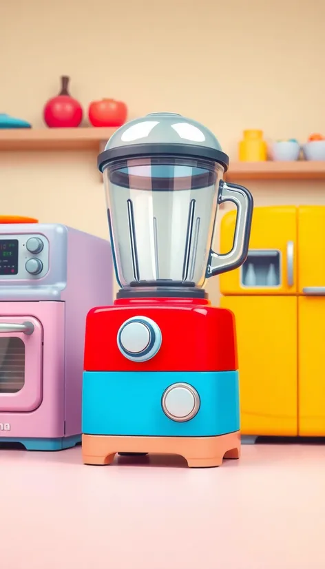 cartoon blender style kitchen