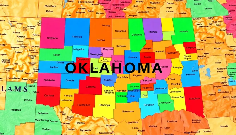 map of oklahoma counties