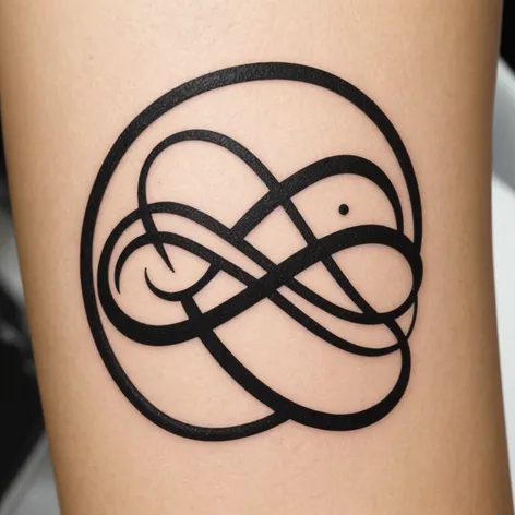 Infinity based tattoo design