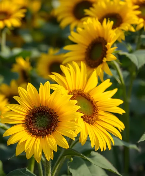 drawings of sunflowers