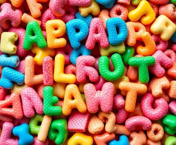 alphabet cereal