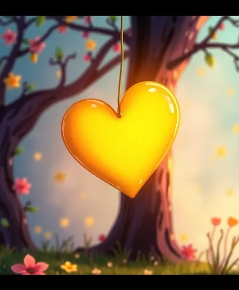 yellow heart enoji