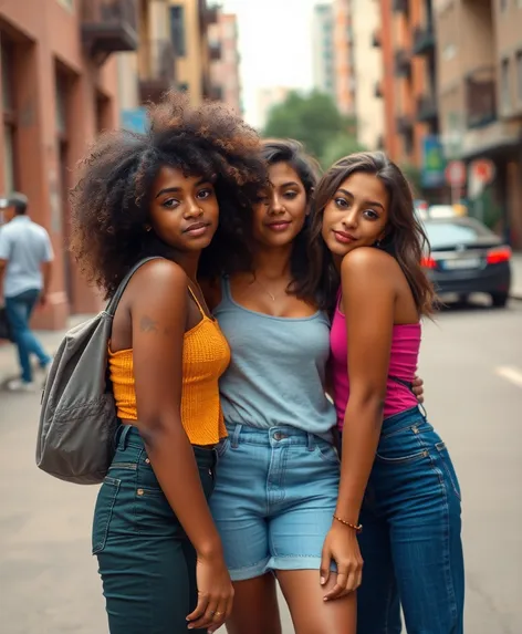 brown skin teens