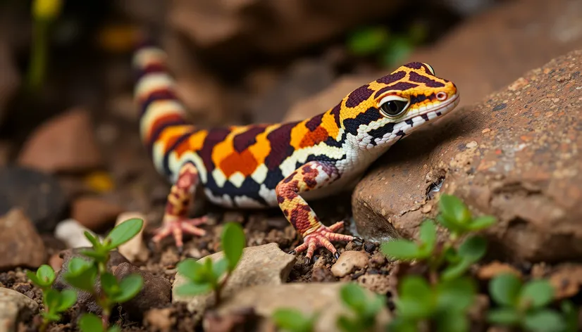 western banded gecko