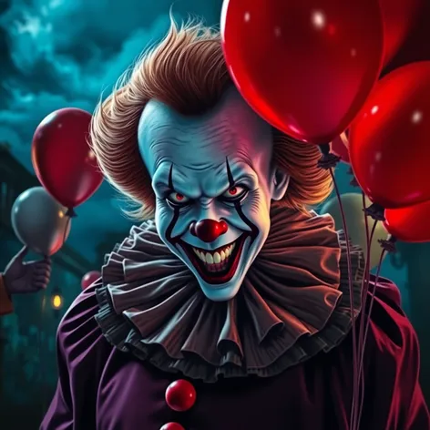 pennywise smiling