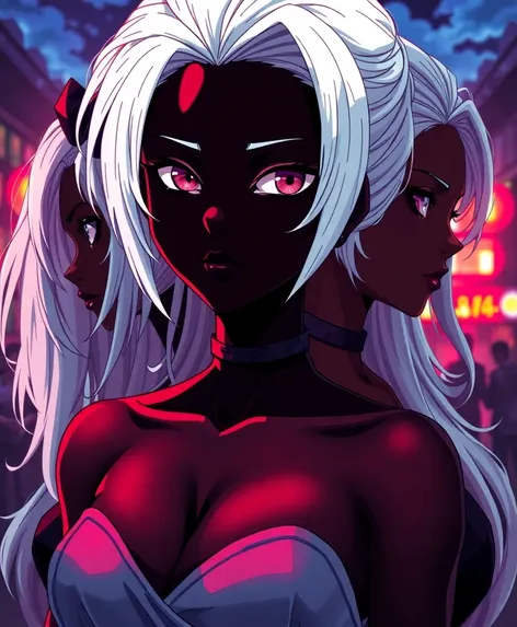 black anime women characters